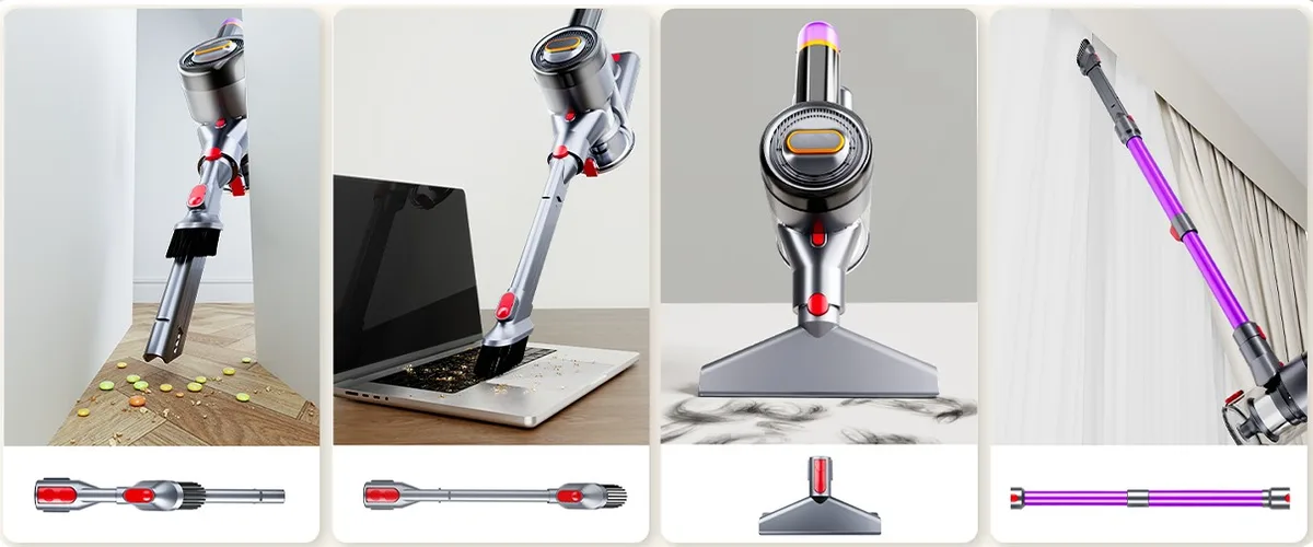 8-in-1 Versatile Cleaning